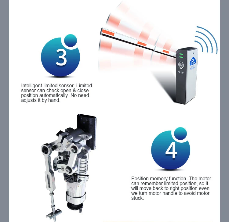 Ankuai Hot Selling Intelligent Automatic Pay Parking System with RFID