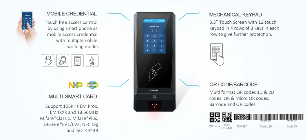 Waterproof TCP/IP 4G Remote Automatic Parking Controller Car Parking Control System with RFID Qr Code BLE Reader