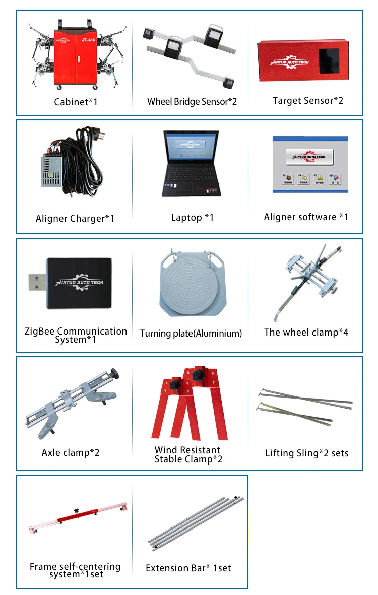 Scientific Design 380V/220V/415V Car Wheel Aligner Clamp with Professional R&D Team