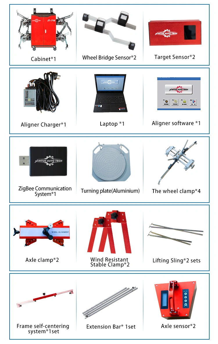 Scientific Design 380V/220V/415V Car Wheel Aligner Clamp with Professional R&D Team